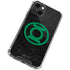 DC Comics Green Lantern Logo Black Background iPhone 13 Mini Clear Case