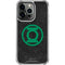 DC Comics Green Lantern Logo Black Background iPhone 13 Pro Clear Case