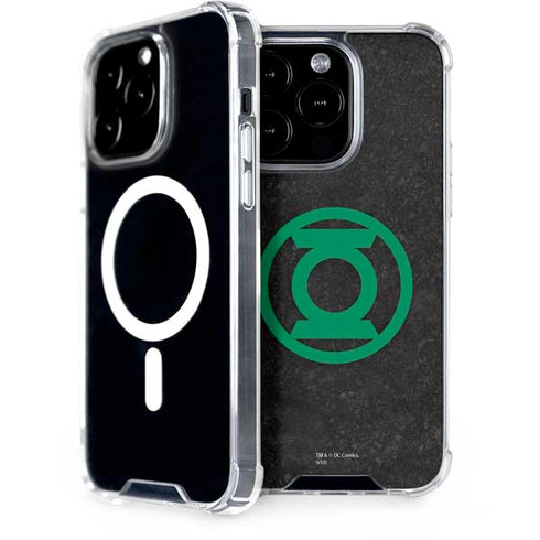 DC Comics Green Lantern Logo Black Background iPhone 13 Pro MagSafe Case