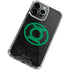 DC Comics Green Lantern Logo Black Background iPhone 13 Pro Max Clear Case