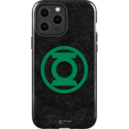 DC Comics Green Lantern Logo Black Background iPhone 13 Pro Max Impact Case