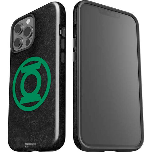 DC Comics Green Lantern Logo Black Background iPhone 13 Pro Max Impact Case