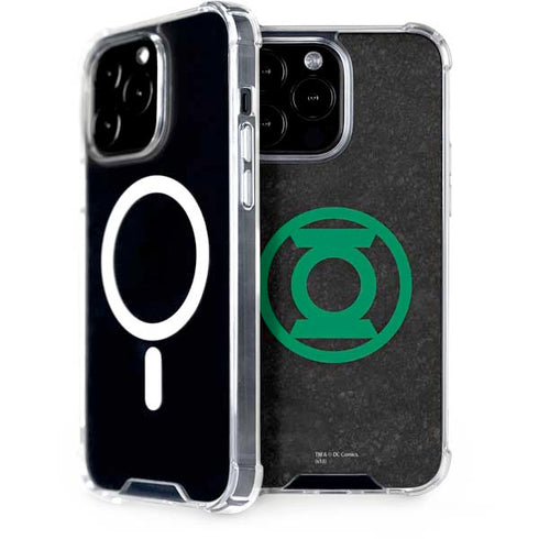 DC Comics Green Lantern Logo Black Background iPhone 13 Pro Max MagSafe Case