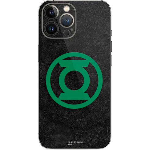 DC Comics Green Lantern Logo Black Background iPhone 13 Pro Max Skin