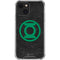 DC Comics Green Lantern Logo Black Background iPhone 14 Plus Clear Case