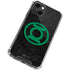 DC Comics Green Lantern Logo Black Background iPhone 14 Plus Clear Case