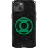 DC Comics Green Lantern Logo Black Background iPhone 15 Impact Case