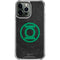 DC Comics Green Lantern Logo Black Background iPhone 15 Pro Max Clear Case