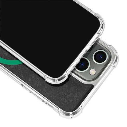 DC Comics Green Lantern Logo Black Background iPhone 14 Pro Max Clear Case