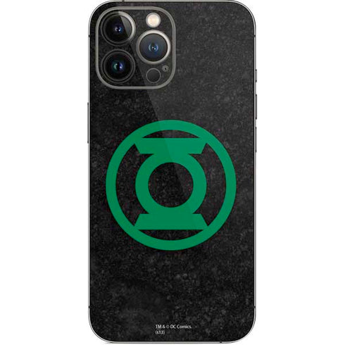DC Comics Green Lantern Logo Black Background iPhone 14 Pro Max Skin