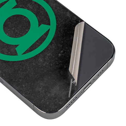DC Comics Green Lantern Logo Black Background iPhone 14 Pro Max Skin