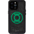 DC Comics Green Lantern Logo Black Background iPhone 14 Pro Max Waterproof Case