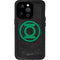 DC Comics Green Lantern Logo Black Background iPhone 14 Pro Waterproof Case