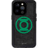 DC Comics Green Lantern Logo Black Background iPhone 14 Pro Waterproof Case