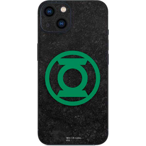 DC Comics Green Lantern Logo Black Background iPhone 14 Skin