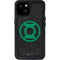 DC Comics Green Lantern Logo Black Background iPhone 15 Plus Waterproof Case