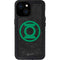 DC Comics Green Lantern Logo Black Background iPhone 15 Waterproof Case