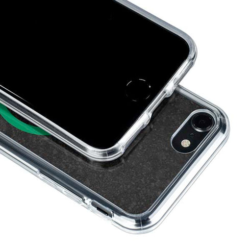 DC Comics Green Lantern Logo Black Background iPhone SE (2nd & 3rd Gen) Clear Case