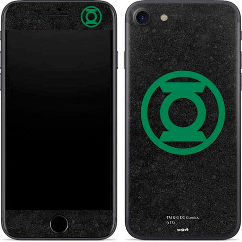 DC Comics Green Lantern Logo Black Background iPhone SE (2nd & 3rd Gen) Skin