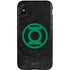 DC Comics Green Lantern Logo Black Background iPhone X Pro Case