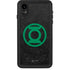 DC Comics Green Lantern Logo Black Background iPhone XR Waterproof Case