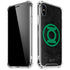 DC Comics Green Lantern Logo Black Background iPhone XS Max Clear Case