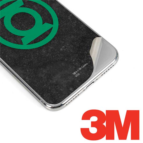 DC Comics Green Lantern Logo Black Background iPhone XS Max Skin