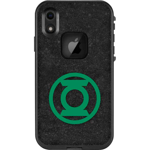 DC Comics Green Lantern Logo Black Background LifeProof Fre iPhone Skin