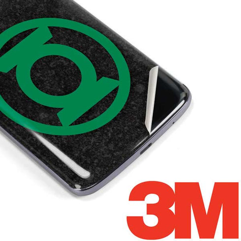 DC Comics Green Lantern Logo Black Background Moto E5 Plus Skin