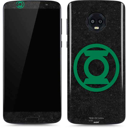 DC Comics Green Lantern Logo Black Background Moto G6 Skin