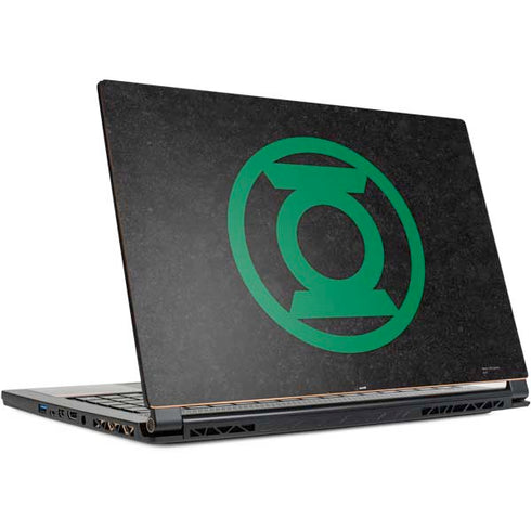 DC Comics Green Lantern Logo Black Background MSI GS65 Stealth Laptop Skin