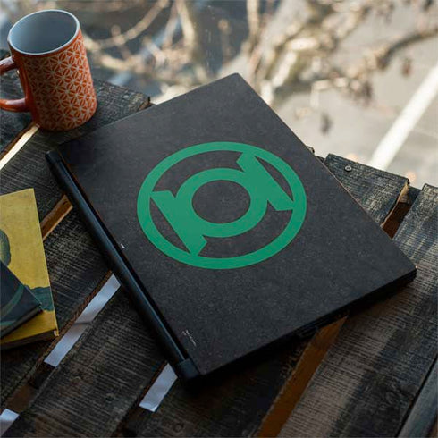 DC Comics Green Lantern Logo Black Background MSI GS65 Stealth Laptop Skin
