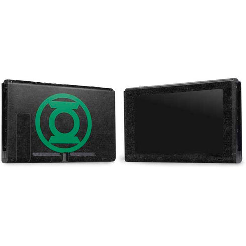 DC Comics Green Lantern Logo Black Background Nintendo Switch Bundle Skin