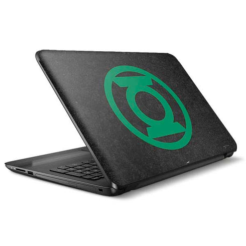 DC Comics Green Lantern Logo Black Background HP Notebook Skin