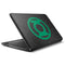 DC Comics Green Lantern Logo Black Background HP Notebook Skin