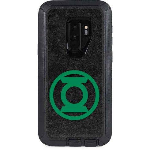 DC Comics Green Lantern Logo Black Background Otterbox Defender Galaxy Skin