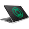 DC Comics Green Lantern Logo Black Background HP Pavilion Skin