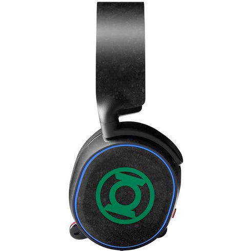 DC Comics Green Lantern Logo Black Background SteelSeries Arctis 3 Skin