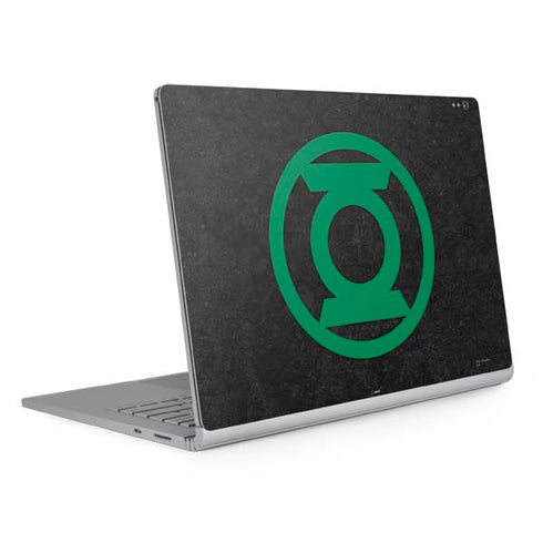 DC Comics Green Lantern Logo Black Background Surface Book 2 13.5in Skin