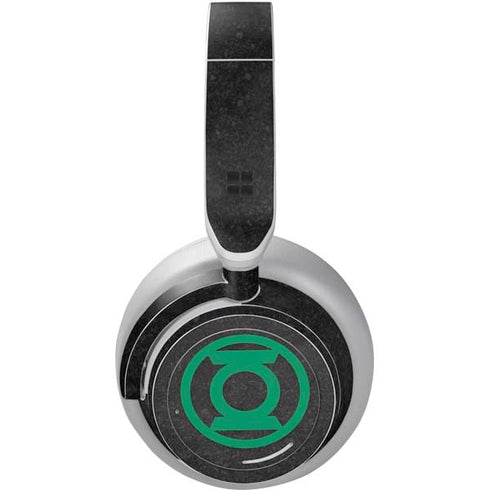 DC Comics Green Lantern Logo Black Background Surface Headphones Skin