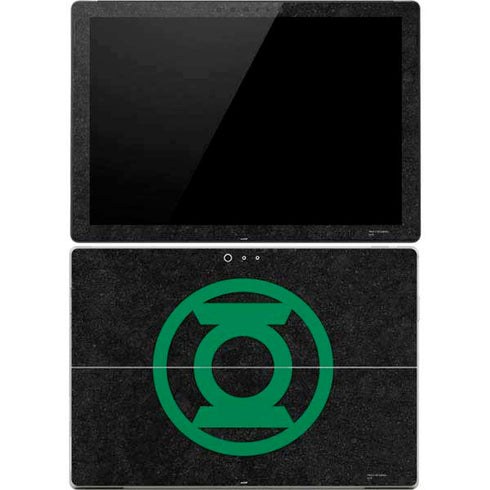 DC Comics Green Lantern Logo Black Background Surface Pro 4 Skin
