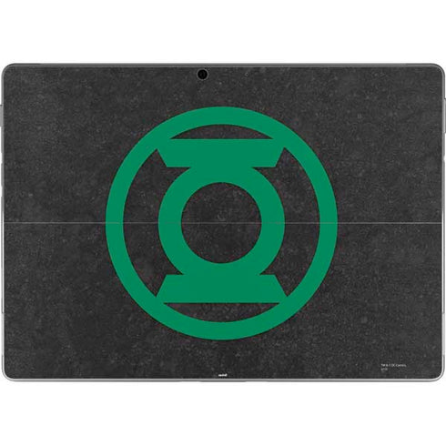 DC Comics Green Lantern Logo Black Background Surface Pro 8 Skin