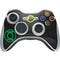 DC Comics Green Lantern Logo Black Background Xbox 360 Wireless Controller Skin