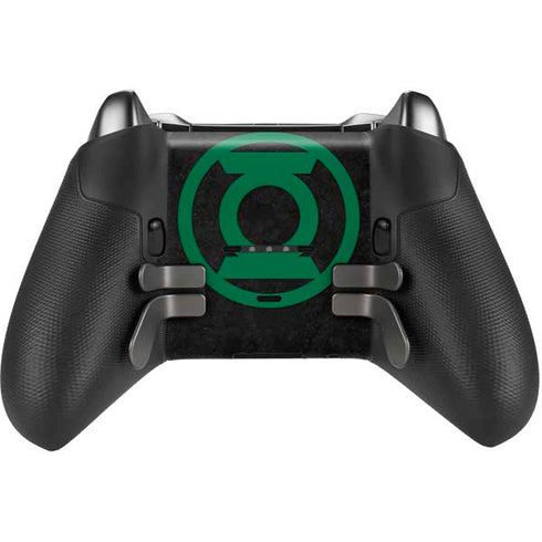 DC Comics Green Lantern Logo Black Background Xbox Elite Wireless Controller Series 2 Skin