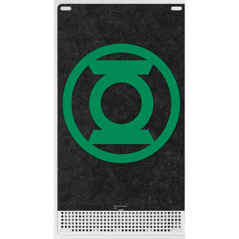 DC Comics Green Lantern Logo Black Background Xbox Series S Skins