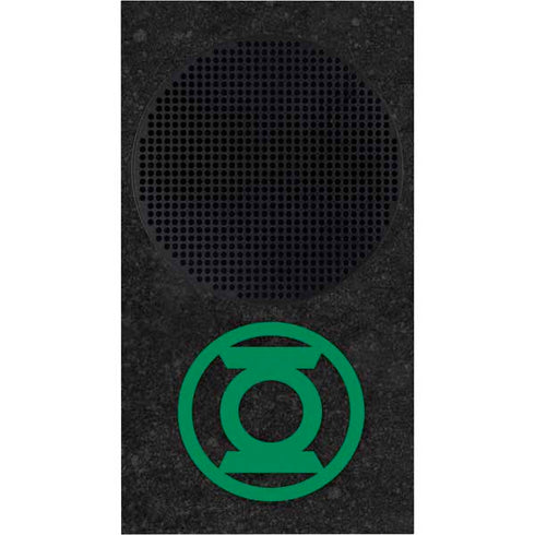 DC Comics Green Lantern Logo Black Background Xbox Series S Console Skin