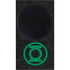 DC Comics Green Lantern Logo Black Background Xbox Series S Console Skin