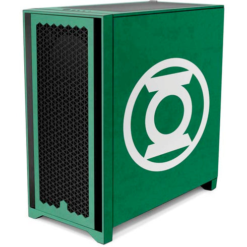 DC Comics Green Lantern Original Logo Corsair 4000D Tempered Glass Mid-Tower ATX Case Skin