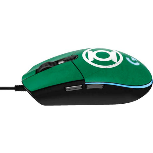 DC Comics Green Lantern Original Logo G203 Prodigy RGB Wired Gaming Mouse Skin