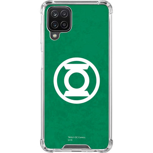 DC Comics Green Lantern Original Logo Galaxy A12 Clear Case